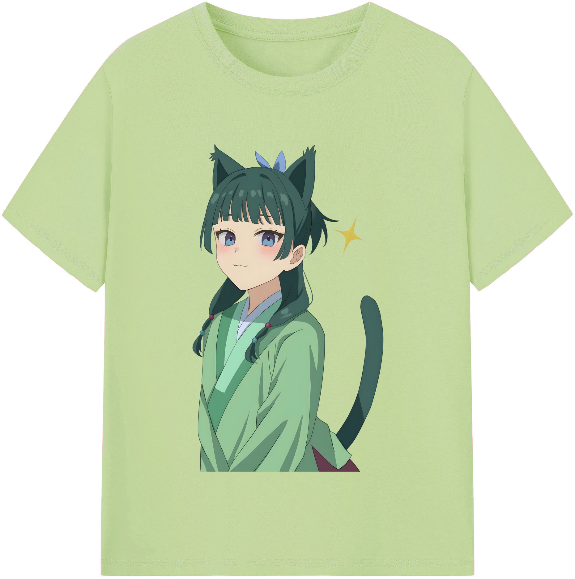 （画像用） 薬屋のひとりごと The Apothecary Diaries 綿100％半袖Tシャツ（フロントプリント）